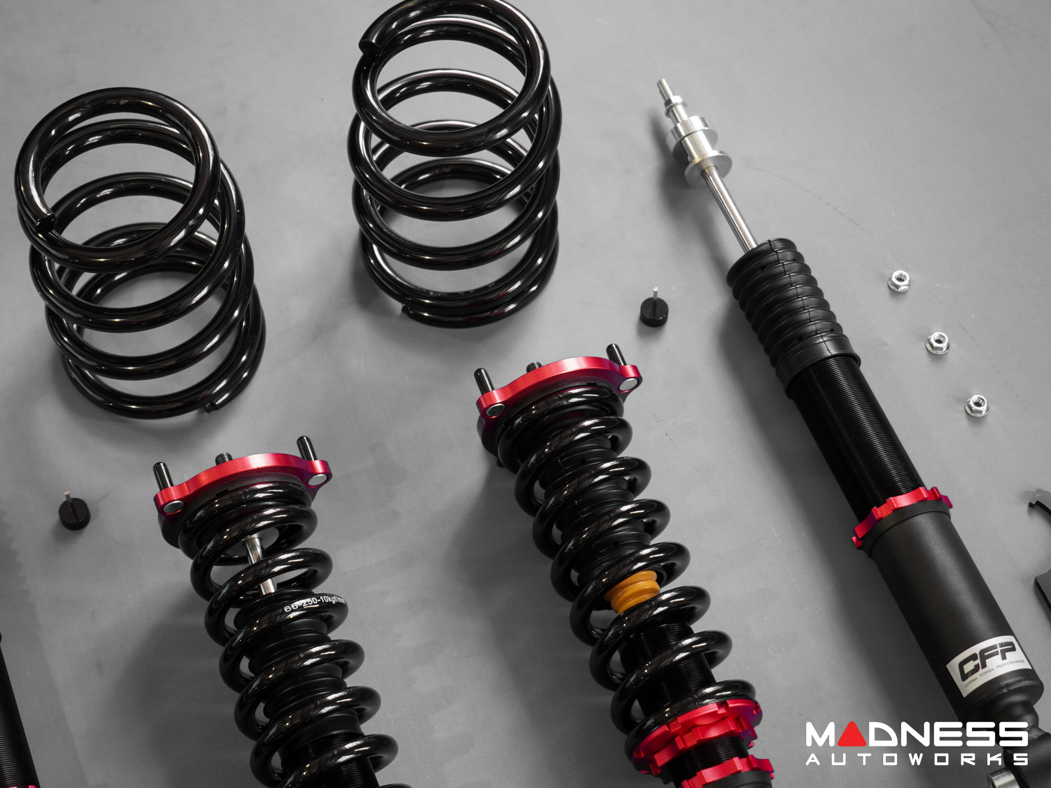 Jaguar XF Coilover Kit - X250 RWD W/O Air Shocks - Corza Forza Performance - Strada Series